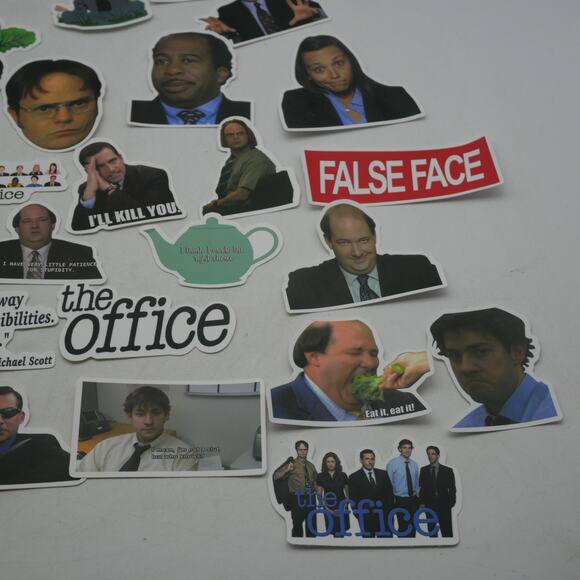 46 The Office Stickers Michael Dwight Jim Stanley Kevin Vinyl Laptop Bottle - Picture 6 of 14